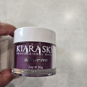 Kiara Sky Purple Nail Powder